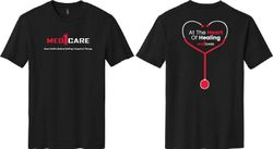 Image of Med1Care at the Heart Perfect Blend CVC Tee. DM108