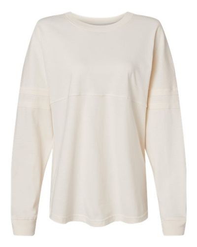 Women's Pom Pom Long Sleeve Jersey T-Shirt - BW3514 image thumbnail