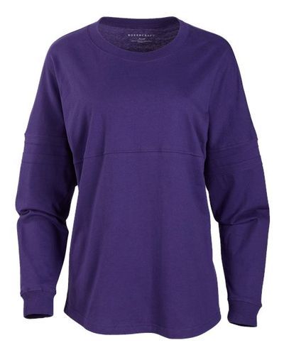 Women's Pom Pom Long Sleeve Jersey T-Shirt - BW3514 image thumbnail