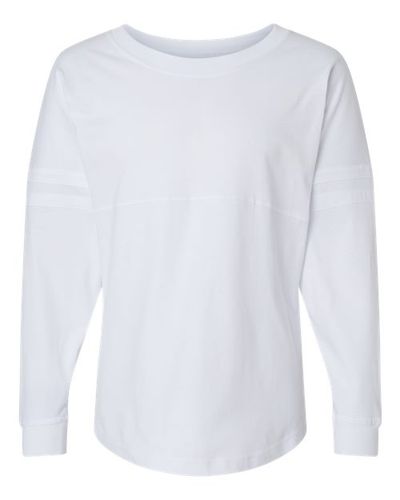 Women's Pom Pom Long Sleeve Jersey T-Shirt - BW3514 image thumbnail