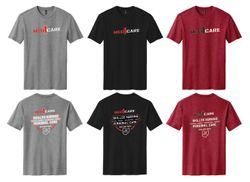 Image of Med1Care Angled- Skilled Nursing Perfect Blend CVC Tee. DM108