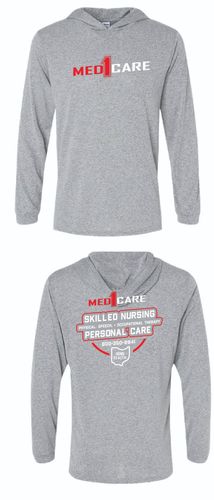 Med1Care Angled- Skilled Nursing Jerzees Classics Unisex Cotton Long Sleeve Hooded T-Shirt 363LH image thumbnail Med1Care Angled- Skilled Nursing Jerzees Classics Unisex Cotton Long Sleeve Hooded T-Shirt 363LH image thumbnail