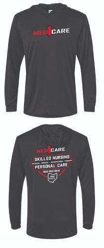 Med1Care Angled- Skilled Nursing Jerzees Classics Unisex Cotton Long Sleeve Hooded T-Shirt 363LH image thumbnail Med1Care Angled- Skilled Nursing Jerzees Classics Unisex Cotton Long Sleeve Hooded T-Shirt 363LH image thumbnail