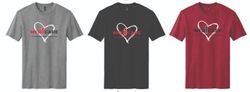 Image of Med1Care w/ Services & Heart Perfect Blend CVC Tee. DM108