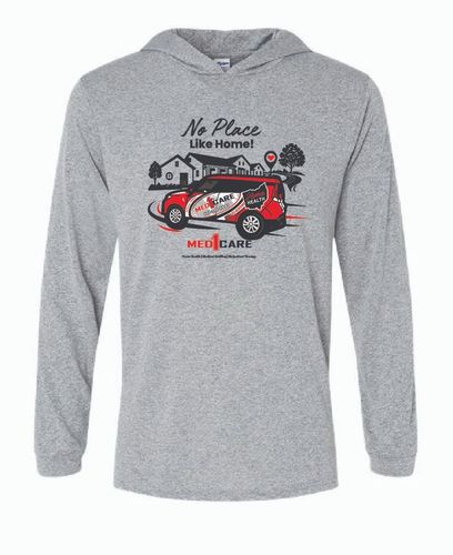 In Home Therapy w/ Vehicle Jerzees Classics Unisex Cotton Long Sleeve Hooded T-Shirt 363LH image thumbnail