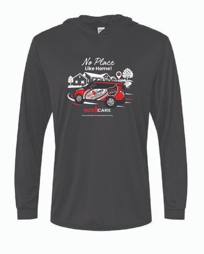 In Home Therapy w/ Vehicle Jerzees Classics Unisex Cotton Long Sleeve Hooded T-Shirt 363LH image thumbnail