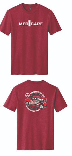 Compassionate Care From the Comfort of Home Perfect Blend CVC Tee. DM108 image thumbnail