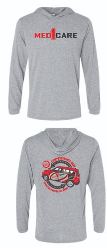 Compassionate Care from the Comfort of Home Jerzees Classics Unisex Cotton Long Sleeve Hooded T-Shirt 363LH image thumbnail