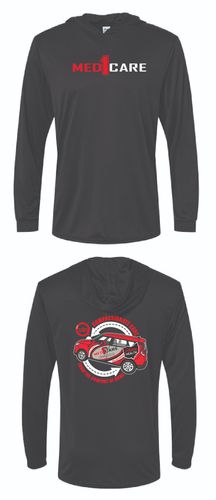 Compassionate Care from the Comfort of Home Jerzees Classics Unisex Cotton Long Sleeve Hooded T-Shirt 363LH image thumbnail