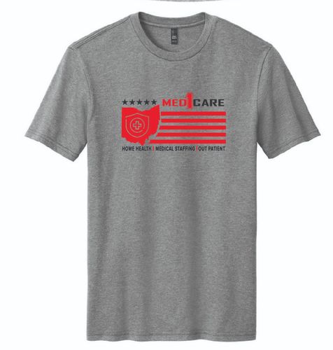 Med1care Flag Perfect Blend CVC Tee. DM108 image thumbnail