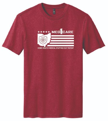 Med1care Flag Perfect Blend CVC Tee. DM108 image thumbnail