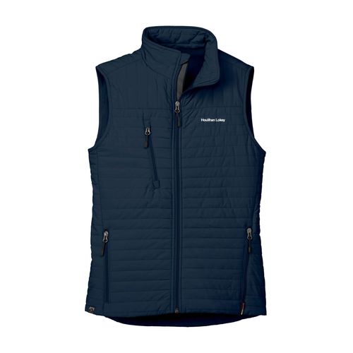 Storm Creek Women’s Eco Thermolite Quilted Vest - Navy image thumbnail