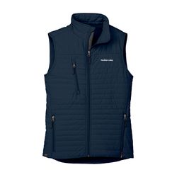 Image of Storm Creek Women’s Eco Thermolite Quilted Vest - Navy