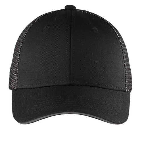 Port Authority® Double Mesh Snapback Sandwich Bill Cap image thumbnail