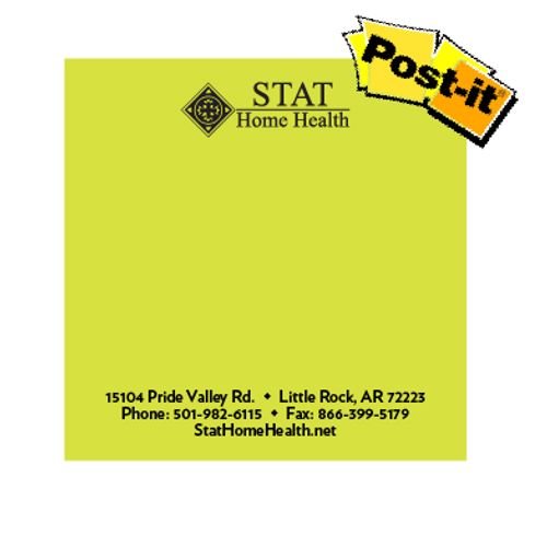 Custom Printed Post-it® Notes (4