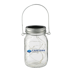 Image of Solar Power Mason Jar Light