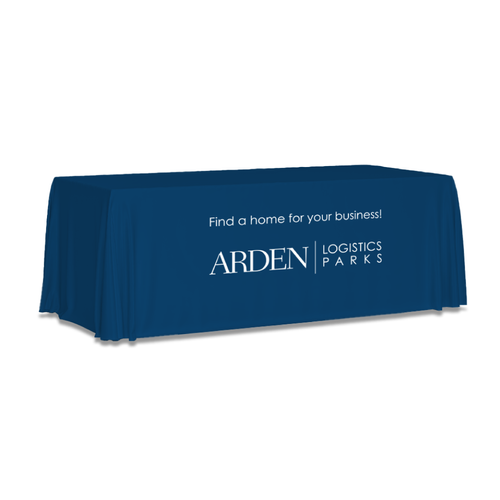 6 ft Dyesublimated Reuseable Table Cover Min 1 unit  image thumbnail