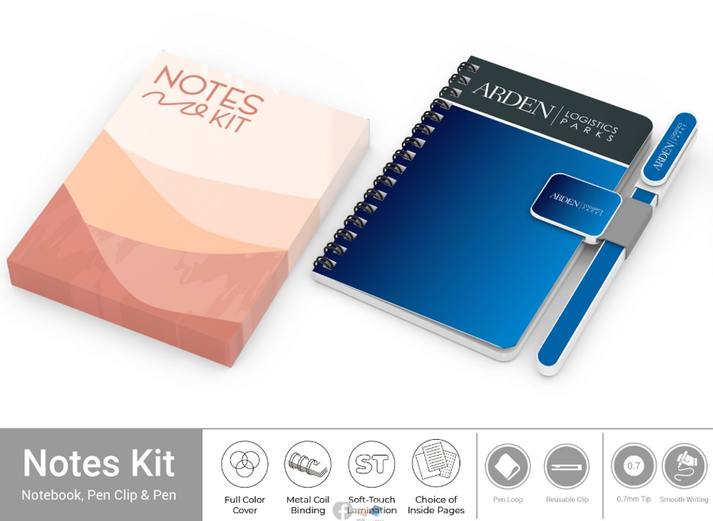 Arden Notes Kit Custom Notebook Set  primary image