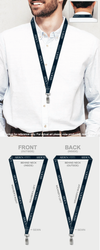 Image of ALP 3/4" Lanyard with bulldog clip (bulk order = 100 units)