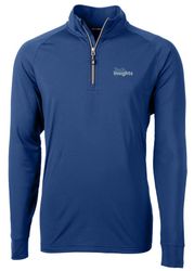 Image of Cutter & Buck Men's Adapt Eco Knit Stretch Recycled Quarter Zip Pullover