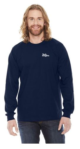 American Apparel Men's Fine Jersey Long-Sleeve T-Shirt image thumbnail