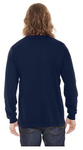 American Apparel Men's Fine Jersey Long-Sleeve T-Shirt image thumbnail