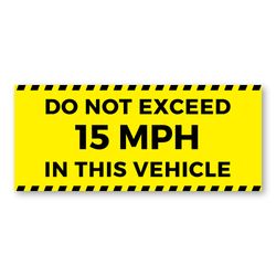 Image of 7 x 3" Sticker - Max Speed