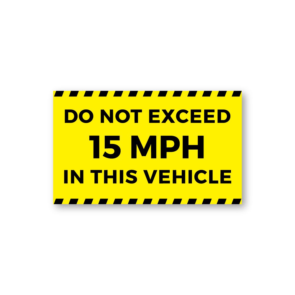 5 x 3" Sticker - Max Speed primary image