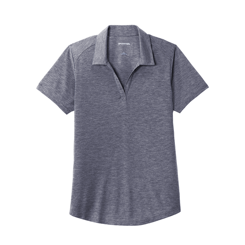 Sport-Tek Ladies PosiCharge Tri-Blend Wicking Polo image thumbnail
