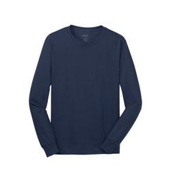 Image of Port & Company® - Long Sleeve Core Cotton Tee 