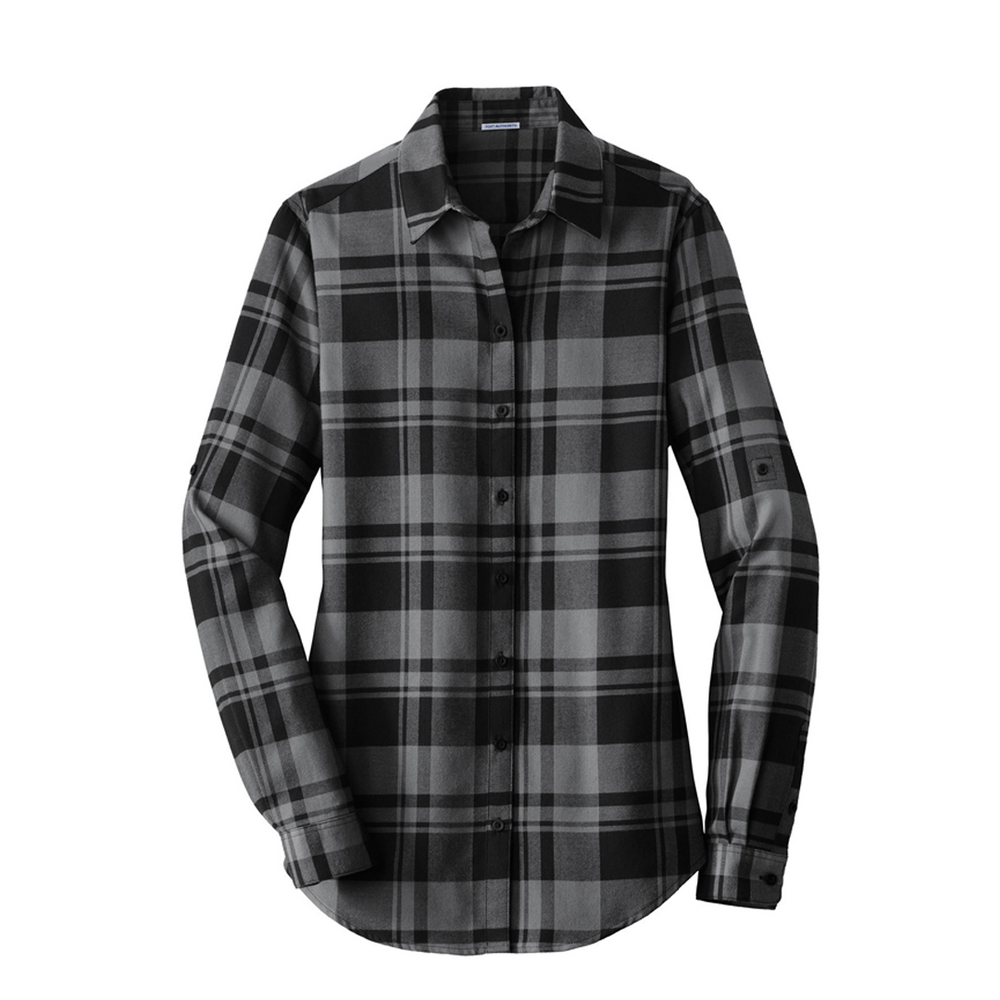 Port Authority Ladies Plaid Flannel Tunic primary image