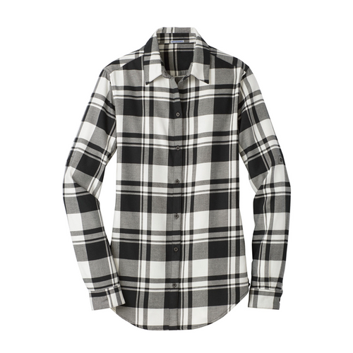 Port Authority Ladies Plaid Flannel Tunic image thumbnail