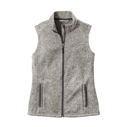 Port Authority Ladies Sweater Fleece Vest image thumbnail