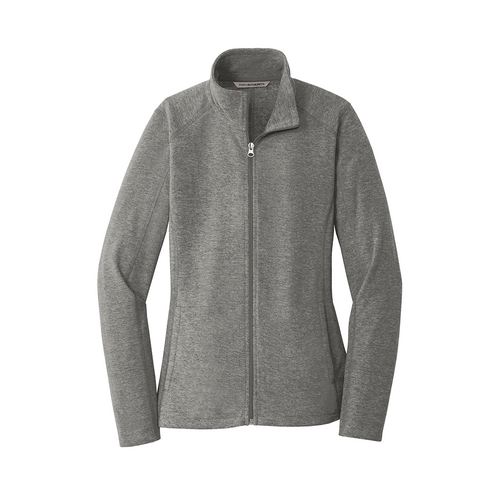 Port Authority Ladies Heather Microfleece Full-Zip Jacket image thumbnail