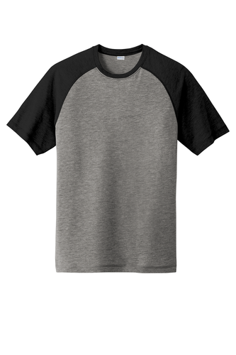 Sport-Tek PosiCharge Tri-Blend Wicking Raglan Tee image thumbnail