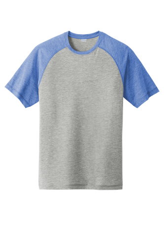 Sport-Tek PosiCharge Tri-Blend Wicking Raglan Tee image thumbnail