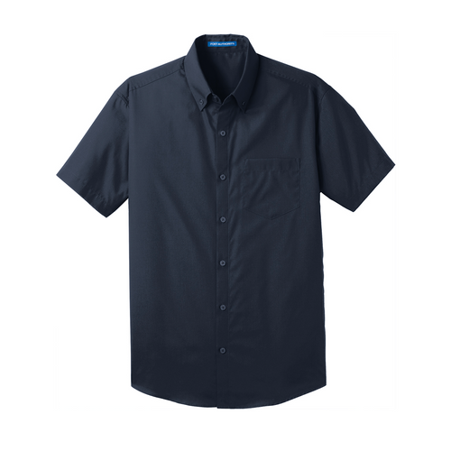 Port Authority Short Sleeve Carefree Poplin Shirt image thumbnail