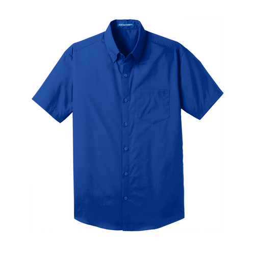 Port Authority Short Sleeve Carefree Poplin Shirt image thumbnail