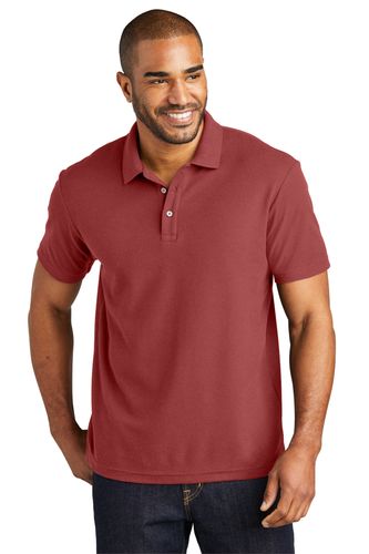 Port Authority C-FREE Cotton Blend Pique Polo image thumbnail