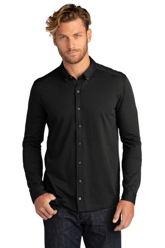 OGIO Code Stretch Long Sleeve Button-Up image thumbnail