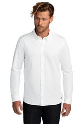 Image of OGIO Code Stretch Long Sleeve Button-Up