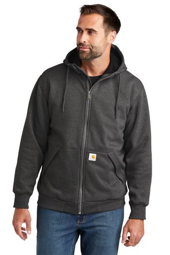 Carhartt Midweight Thermal-Lined Full-Zip Sweatshirt image thumbnail
