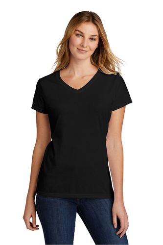 Port & Company Ladies Tri-Blend V-Neck Tee image thumbnail