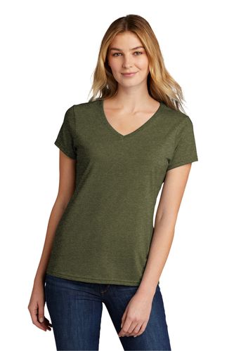 Port & Company Ladies Tri-Blend V-Neck Tee image thumbnail
