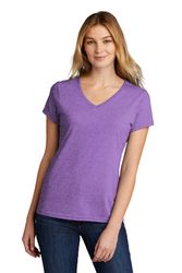 Image of Port & Company Ladies Tri-Blend V-Neck Tee
