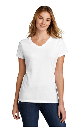 Port & Company Ladies Tri-Blend V-Neck Tee image thumbnail
