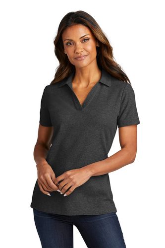 Port Authority Ladies C-FREE Cotton Blend Pique Polo image thumbnail