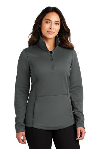 Port Authority Ladies Smooth Fleece 1/4-Zip image thumbnail