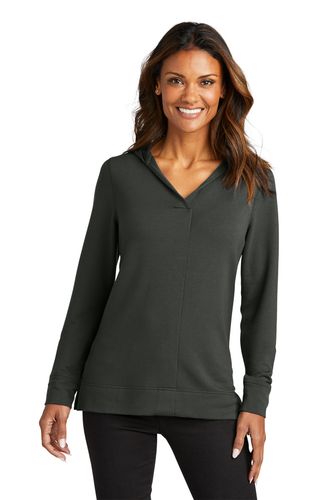 Port Authority Ladies Microterry Pullover Hoodie image thumbnail