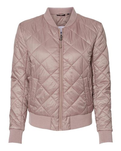 Weatherproof Women's HeatLast Quilted Packable Bomber image thumbnail Weatherproof Women's HeatLast Quilted Packable Bomber image thumbnail